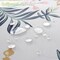 Summer Tablecloth for Rectangle Tables, Wrinkle Resistant Floral Table Cloth with Pineapple Pattern, Spill Proof Polyester Table Cover